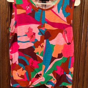Sanctuary NWT multi color twist bottom tank Sz L